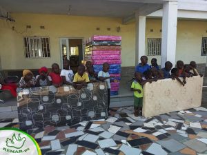 Donativo de colchões em moçambique