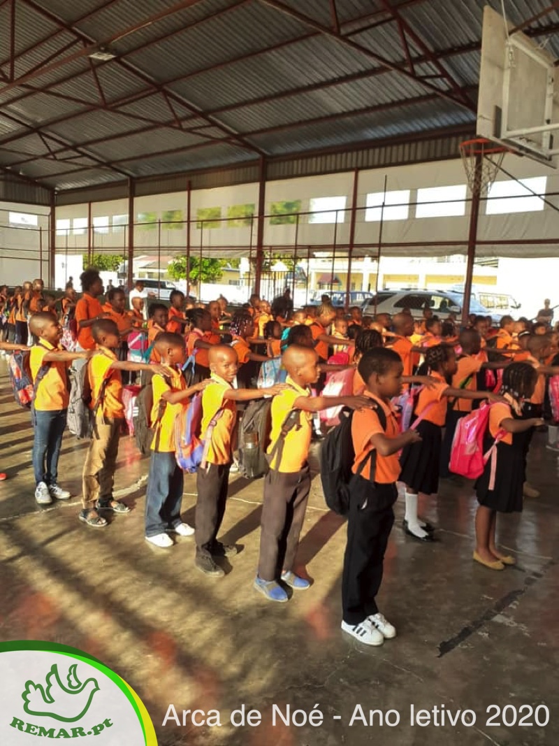 Inicio do Ano Letivo Escola Remar em Moçambique