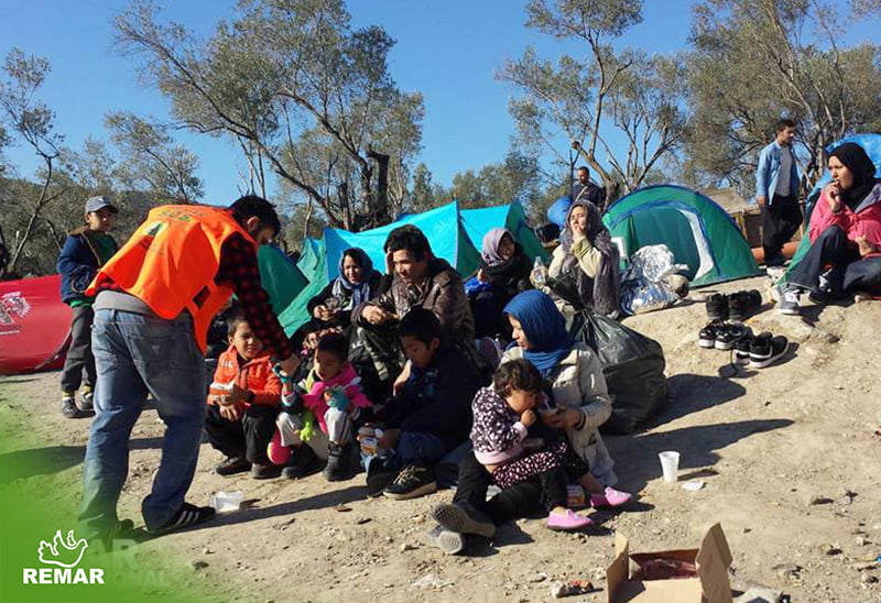 Remar SOS e a ajuda aos refugiados em Grecia
