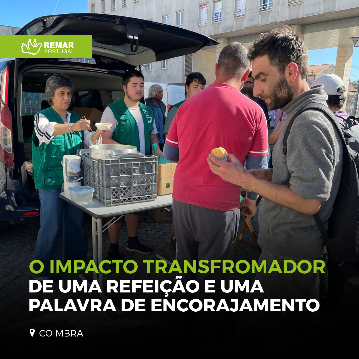 Photograph of REMAR Portugal social work