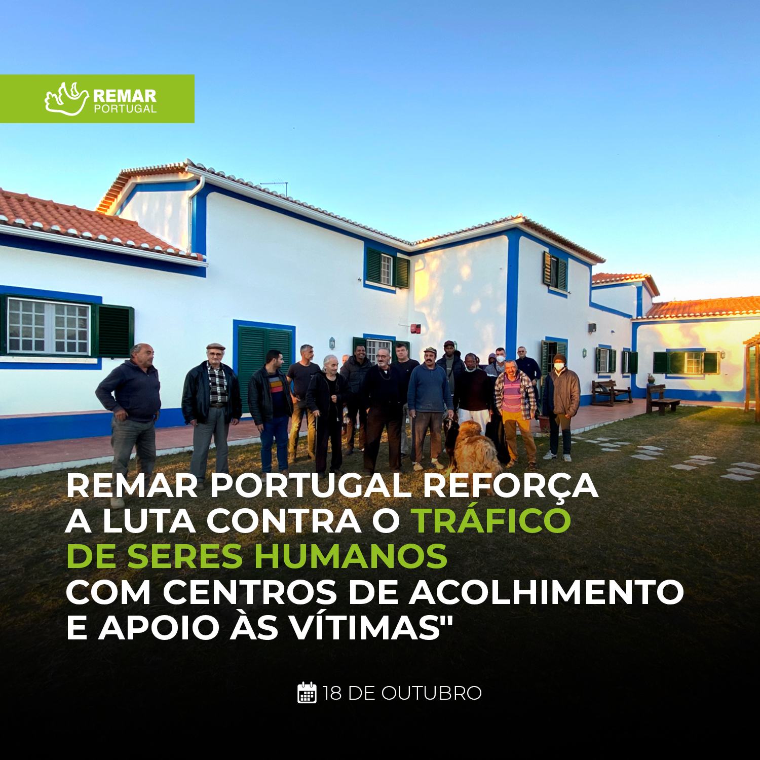 Photograph of REMAR Portugal social work