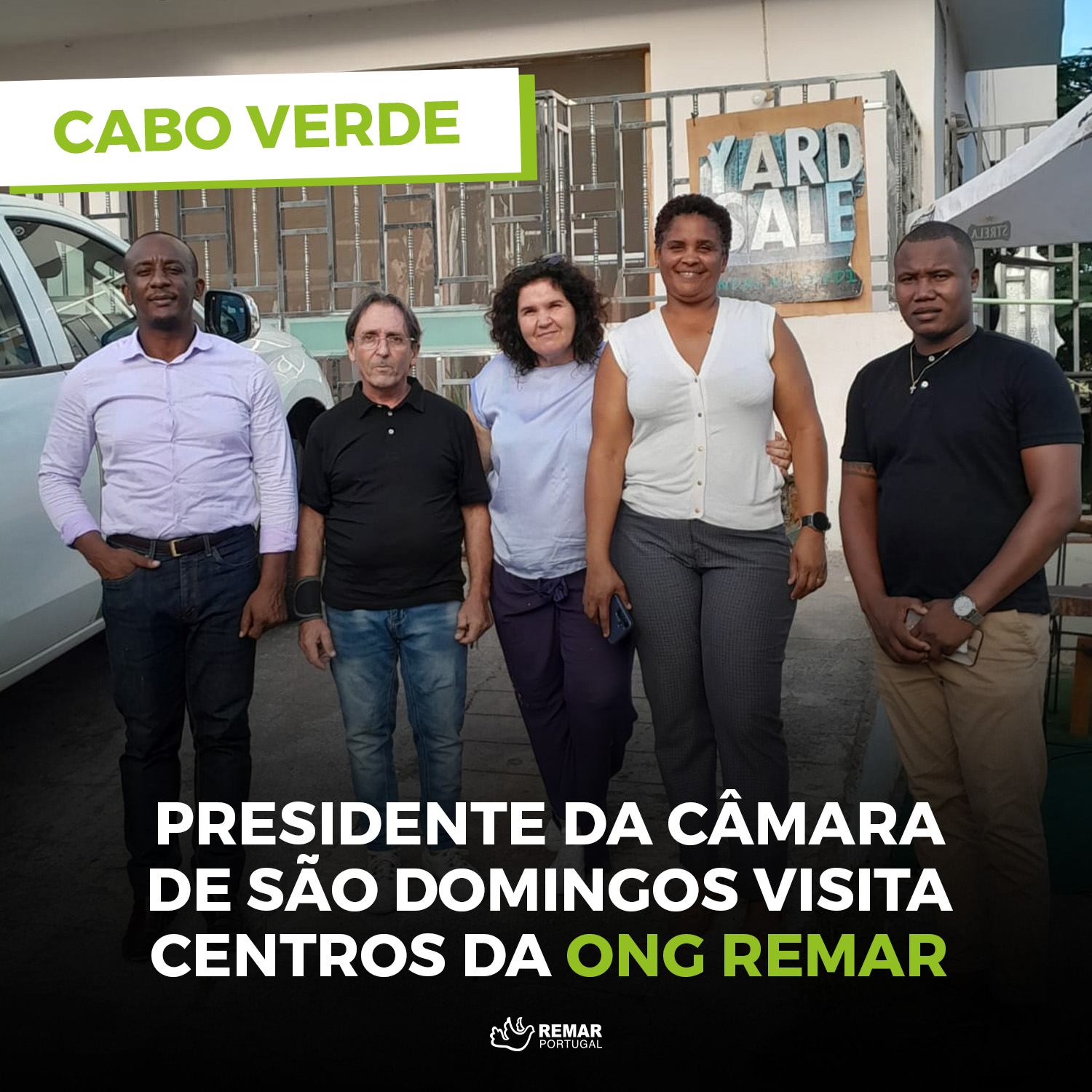 Photograph of REMAR Portugal social work