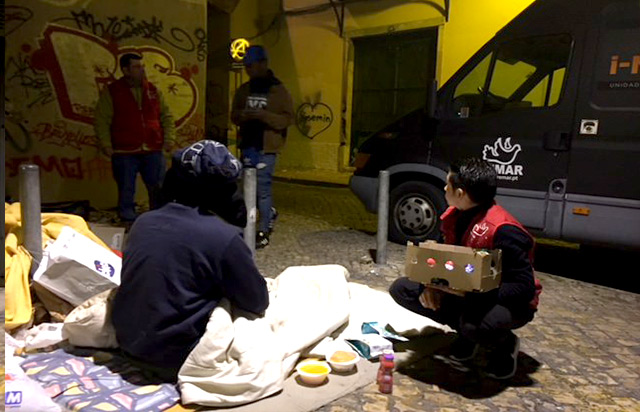 Photograph of REMAR Portugal social work