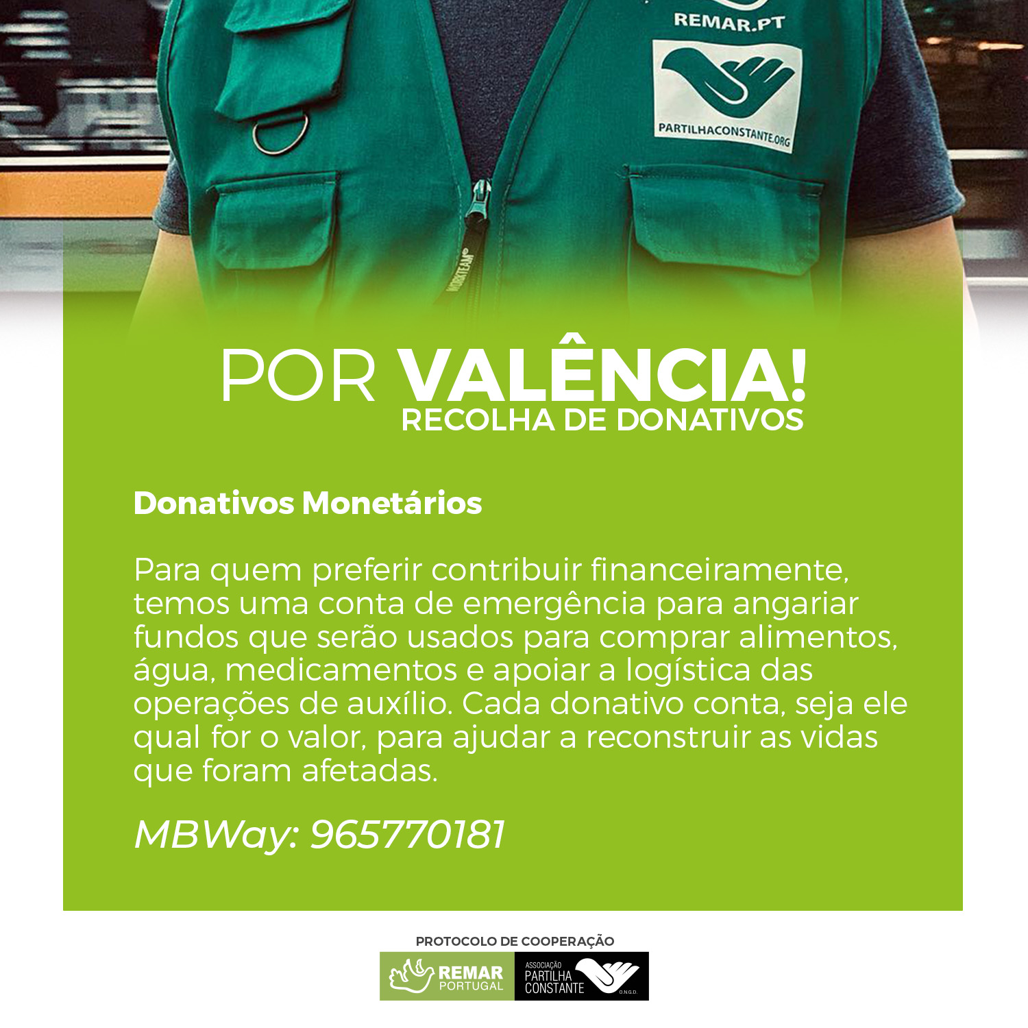 Photograph of REMAR Portugal social work