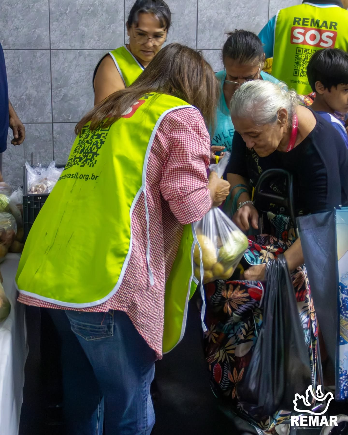 Photograph of REMAR Portugal social work